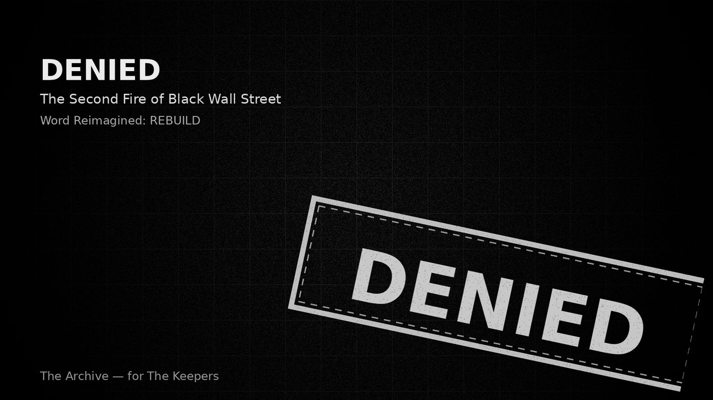 DENIED — Word Reimagined title card